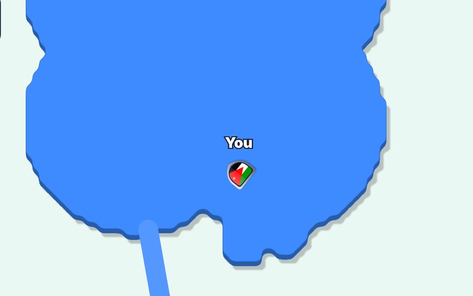 لقطة من لعبة احتلال